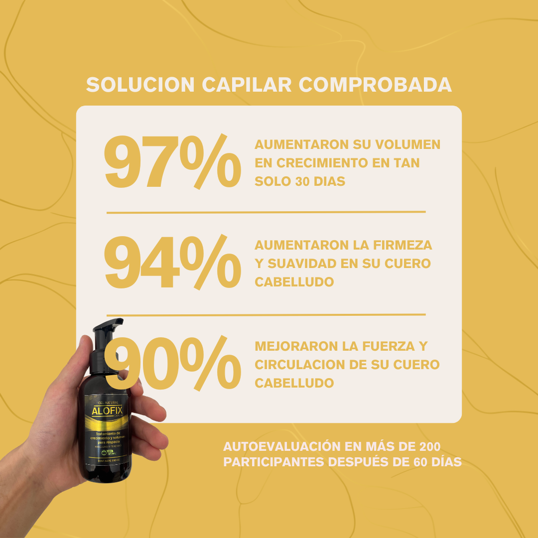 Gel de Volumen y Crecimiento Capilar 🧴- 125ml ALOFIX