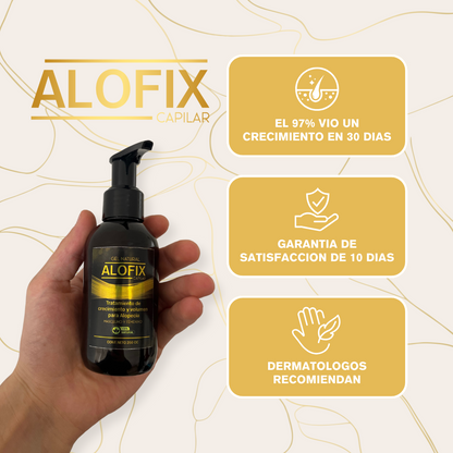 Gel de Volumen y Crecimiento Capilar 🧴- 125ml ALOFIX